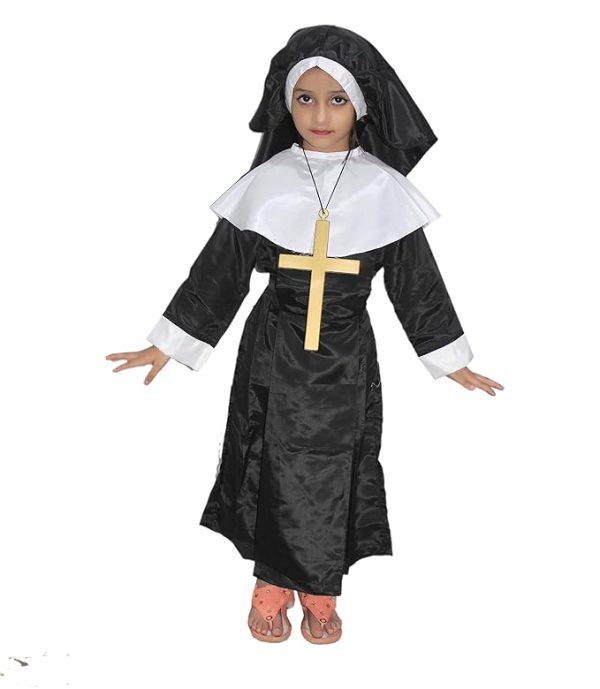 Mother Merry Costumes For Kids, Nativity Set for Boys & Girls, Christmas Theme Dress