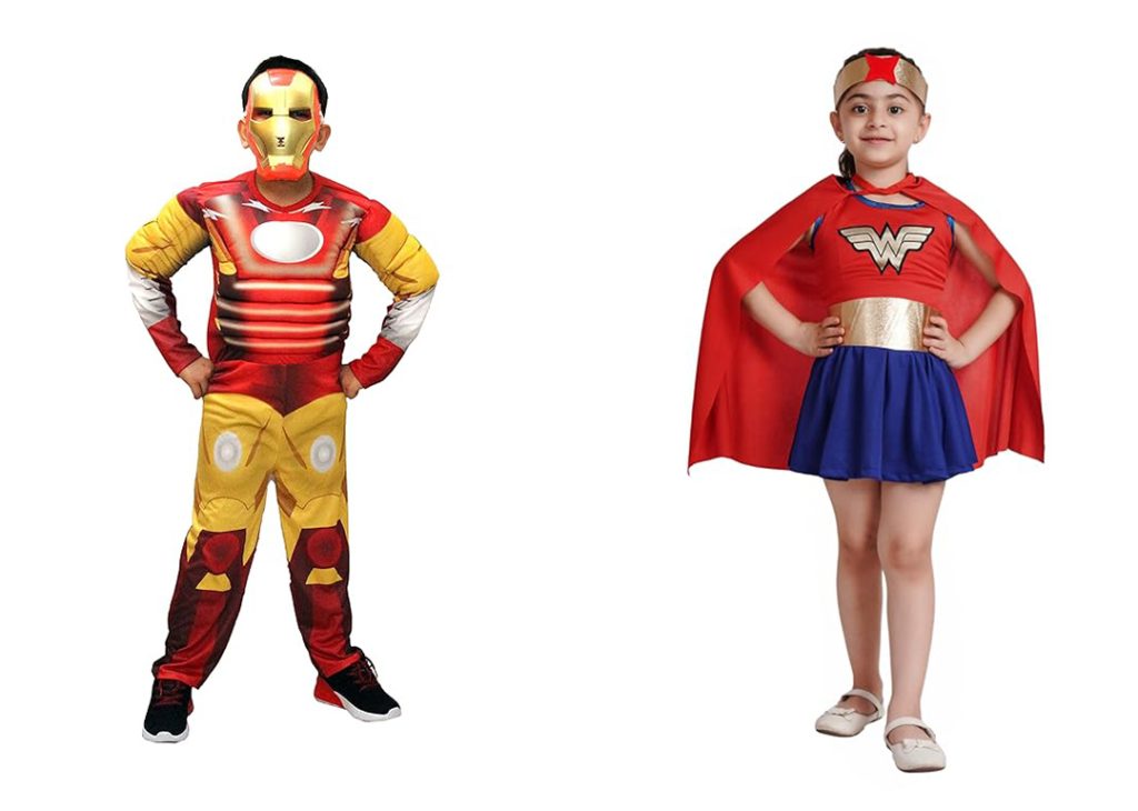 super hero dresses for kids