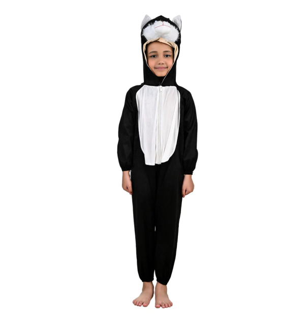 Cat Billi Domestic Animal Kids Fancy Dress Costume for School Competitions and Events | For Kids - Image 2