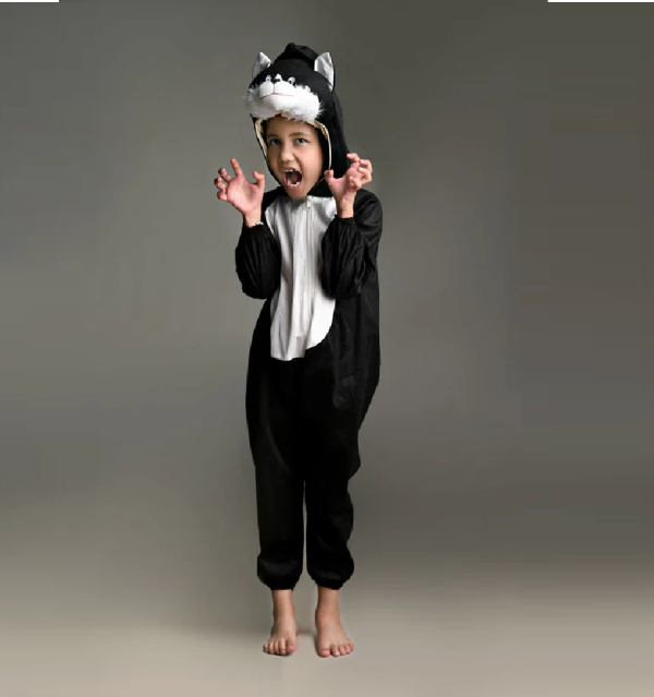 Cat Billi Domestic Animal Kids Fancy Dress Costume for School Competitions and Events | For Kids