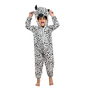 Cow Domestic Farm Animal Kids Fancy Dress Costume | Black & White