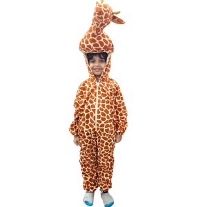 African Giraffe Tall Animal Kids Fancy Dress Costume