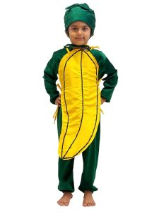 Banana Fancy Dress Costume | Fruit Theme Dress for Boys & Girls | Perfect for Fruit Day, Fancy Dress Competitions & School Events (3–10 Years)