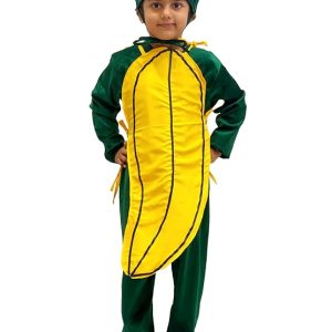 Banana Fancy Dress Costume | Fruit Theme Dress for Boys & Girls | Perfect for Fruit Day, Fancy Dress Competitions & School Events (3–10 Years)